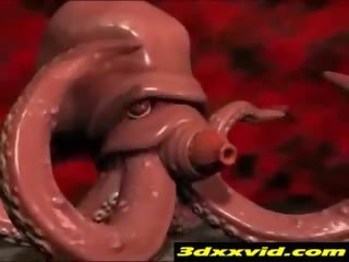 3D Emo Teen Creampied By Tentacles!