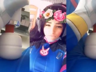 Cosplay sra dva agradable agony impresionante orgasmo aficionado chica masturbándose hasta fuerte orgasmo safada gozando gostoso