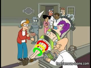 Futurama срещу jetsons порно пародия