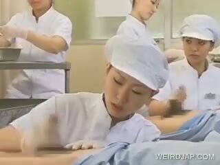 Nhật bản y tá làm việc tóc rậm dương vật, miễn phí xxx quay phim b9